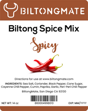Load image into Gallery viewer, All Natural Biltong Spice - Spicy