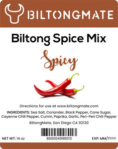 Biltong Spice - Spicy (14 oz)