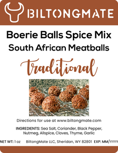 Boerie Balls Spice Mix (3 pack)