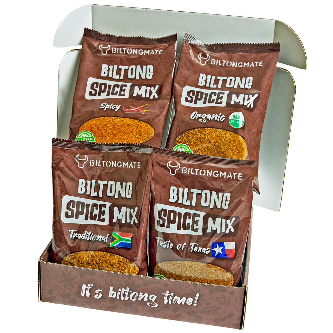 All Natural Biltong Spice - Sampler Gift Pack