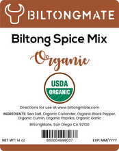 Load image into Gallery viewer, Biltong Spice - Organic (14 oz)
