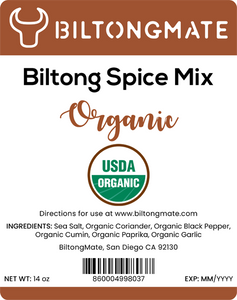 Biltong Spice - Organic (14 oz)