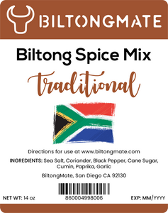 All Natural Biltong Spice - Traditional