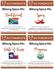 Load image into Gallery viewer, All Natural Biltong Spice - Sampler Gift Pack
